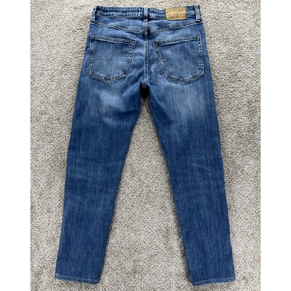 Levis Made & Crafted Jeans Mens 31x27* Blue Needle Narrow Slim Fit Stretch Denim - Picture 2 of 16